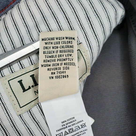 L.L. Bean 1912 Stretch Asphalt Corduroy Men Pants - Picture 11 of 13